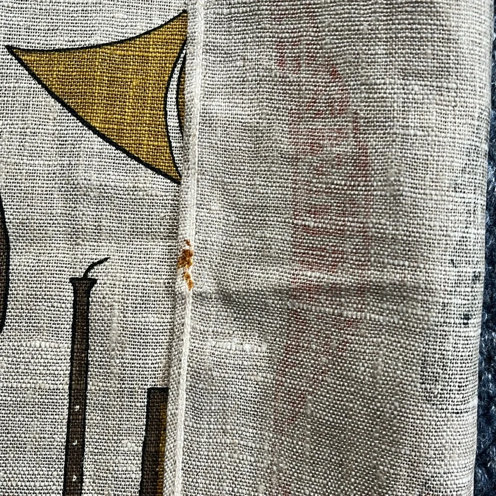 Vintage Musical Instrument and Composer TeaTowel - Picture 4 of 6